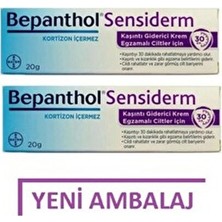 Bepanthol Sensiderm Kaşıntı Giderici Krem 20GR 2 Adet