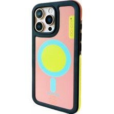 Boğazören IPHONE15 Pro Max Siyah Shockproof Magsafe Kılıf Uyumlu Premium Arka Kılıf Güçlendirilmiş Köşe+Kamera