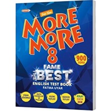 Kurmay ELT Yayınları 8. Sınıf Fame The Best İngilizce Test Kitabı 900 Soru Eğitim Amaçlı 2025/26