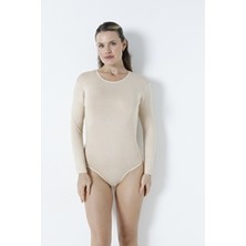 Özlem & Donex 306 Özlem Kadın Kancalı Uzun Kollu Bodysuit
