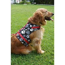 Patipatron Kaçış Önleyici Köpek Göğüs Tasma Seti Küçük Irk ve Büyük Irk Köpek Gezdirme Tasması
