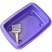  açık kedi tuvalet kabı + kürek