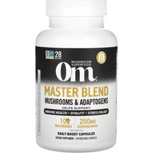 Master Blend Mushroom Capsules - Organic Mushroom Supplement With 10 Mushrooms, 84 Caps