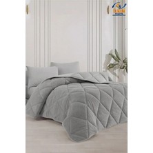 CS İlkim Çift Kişilik Lüx Welsoft Yorgan 195x215 Çift Taraflı Silikon Dolgu Malzemesi ile Konfor