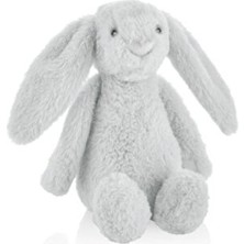 Storemax Gri 30 cm Oturabilen Tavşan Uyku Arkadaşım Yumuşak Malzeme ile Bebekler İçin Uygun