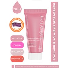 Masse Leur Soyulabilir Kolajen Gece Maskesi Renovation Night Gelatinous Collagen Mask 50 ml