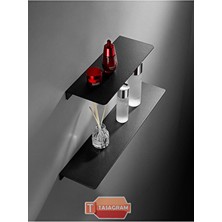 Tasagram Metal Raf 2'li Set Şık Tasarım ve Dayanıklı Malzeme ile Banyo İçin Kullanışlı