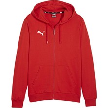 Puma Teamgoal Casuals Hooded Jacket Erkek Futbol Ceketi 65859501 Kırmızı