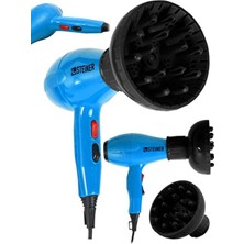 Steiner Alman 3800 Watt Professional Saç Kurutma Makinesi Ac Motor Fön Makinesi + Difüzör + 2 Adet Başlık
