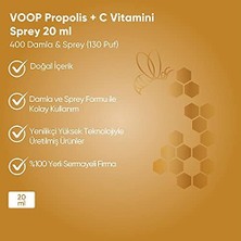 Voop Propolis + C Vitamini Sprey 20 ml