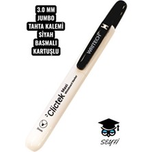 3.0 mm Jumbo Tahta Kalemi Basmalı Değiştirilebilir Kartuşlu Writech Ekstra Kalın Uç