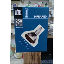 Liğtex 250 Watt Kırmızı Işık Isıtıcı Lamba Kümes Isıtıcı Ampül E27 Kullanım Alanı İçin