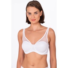 NEWBRA LINGERIE Kadın Toparlayıcı Sütyen | Beyaz 704
