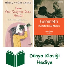 İndigo Kitap Bana Seni Seviyorum Deme Hissettir + Geometri + Dünya Klasiği Hediye