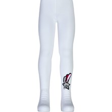 Dore Pullu Aksesuar Desenli Mikro 50 Çocuk Külotlu Çorap_D2