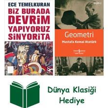 Everest Yayınları Biz Burada Devrim Yapıyoruz Sinyorita (Cep Boy) + Geometri + Dünya Klasiği Hediye