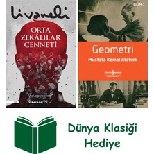 İnkılap Kitabevi Orta Zekalılar Cenneti + Geometri + Dünya Klasiği Hediye