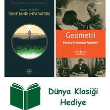 İthaki Yayınları Dune Tanrı Imparatoru + Geometri + Dünya Klasiği Hediye