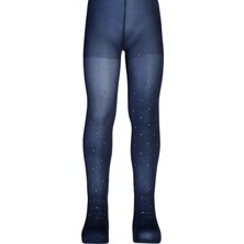 Dore Puanlı Desenli Sim Baskı Mikro 50 Çocuk Külotlu Çorap