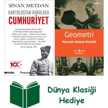 İnkılap Kitabevi Kurtuluştan Kuruluşa Cumhuriyet + Geometri + Dünya Klasiği Hediye