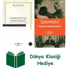 İş Bankası Kültür Yayınları Sokrates’in Savunması + Geometri + Dünya Klasiği Hediye