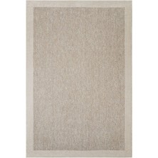 Sisal Halı Pratico Bej Kaydırmaz Taban Halı Dijital Baskı Yumuşak Sisal Hasır Görünüm Yıkanabilir Mutfak Halısı