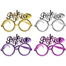 Düvenci Ticaret Parti Gözlük Bride To Be Renkli 12'li