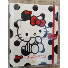 Ada Çanta Kırtasiye Kuromi Hello Kitty Sert Kapak Içten Spiralli Journal Çok Amaçlı Defter ( 24CM * 17 cm )