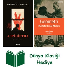 Alfa Yayınları Aspidistra (Ciltli) + Geometri + Dünya Klasiği Hediye