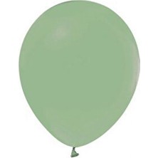 Hbk 12" Küf Yeşili Balon - 5 Adet (30 cm Çap)