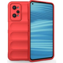Realme Gt2 5g Kılıf Optimum Silikon - Kırmızı - FKU8519-9296