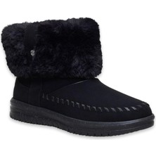 Hey Dude 44283 Camden Cuff Classic Cozy Siyah Kadın Bot