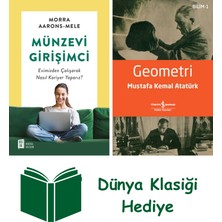 Mona Kitap Münzevi Girişimci + Geometri + Dünya Klasiği Hediye