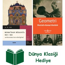 Alfa Yayınları Roma’dan Bizans’a + Geometri + Dünya Klasiği Hediye