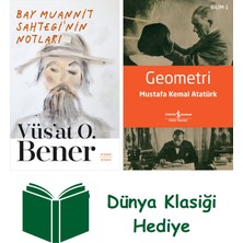 Everest Yayınları Bay Muannit Sahtegi'nin Notları + Geometri + Dünya Klasiği Hediye