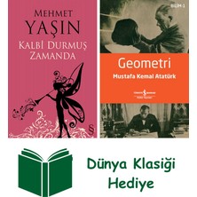 Everest Yayınları Kalbi Durmuş Zamanda + Geometri + Dünya Klasiği Hediye