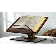 BTNES Yüksekliği ve Açısı Ayarlanabilir Masaüstü Kitap Tutucu, Ahşap &rahle