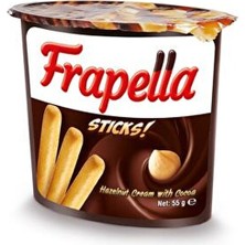Frapella Atıştırmalık Kakaolu Fındık Kreması Breadstick 55 Gr. Lezzetli ve Tatlı