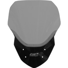 Gp Kompozit Rks Arome 125 2021-2024 Uyumlu Baskılı Ön Cam Füme 44 cm