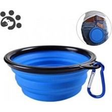 Cmt Evcil Hayvan Kedi Köpek Katlanabilir Mama Kabı Yemek Su Tası