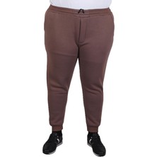 Moc Grande Mocgrande Büyük Beden 3ip Classic Eşofman Altı 22515 Kahverengi