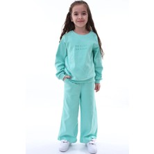 Kyex Kız Çocuk Alt Üst Kaşkorse Pamuklu Eşofman Takımı