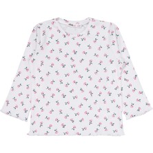 Civil Girls Çiçek Desenli 2-5 Yaş Pijama Takımı