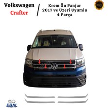 Ebal Oto Vw Crafter Krom Ön Panjur 4 Prç. 2018 ve Üzeri P.Çelik