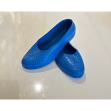 Mavi Kadın Lastik Bağ Bahçe ve Iş Ayakkabısı, Deniz Ayakkabısı