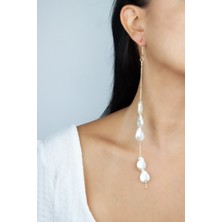Liveyn Design Barok Inci Sallantılı Küpe