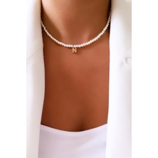 Liveyn Design Inci Harf Kolye N Harfi