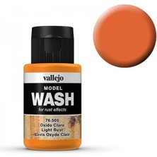 Vallejo 76505 35 ml. Light Rust, Wash Serisi Model Boyası
