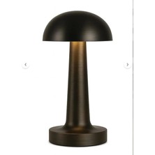 Cata Ct 8428 Lizbon Siyah Kasa Antik Şarjlı Masa Lambası