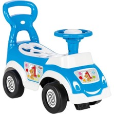 NessiWorld 07 828 Smart Baby Ride On Bultaklı Ilk Arabam - Mavi